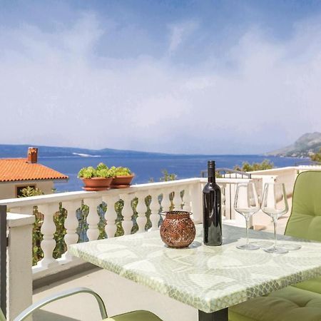 Lovely Apartment In Brela With House Sea View المظهر الخارجي الصورة