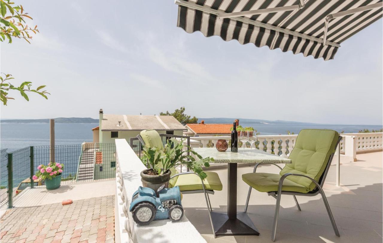 Lovely Apartment In Brela With House Sea View المظهر الخارجي الصورة