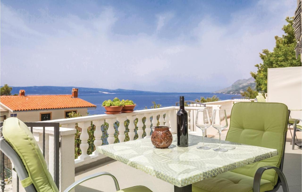 Lovely Apartment In Brela With House Sea View المظهر الخارجي الصورة